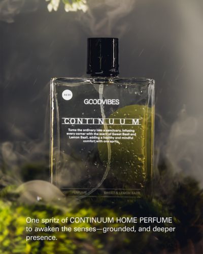 GoodVibes x AEDI Continuum Home Perfume