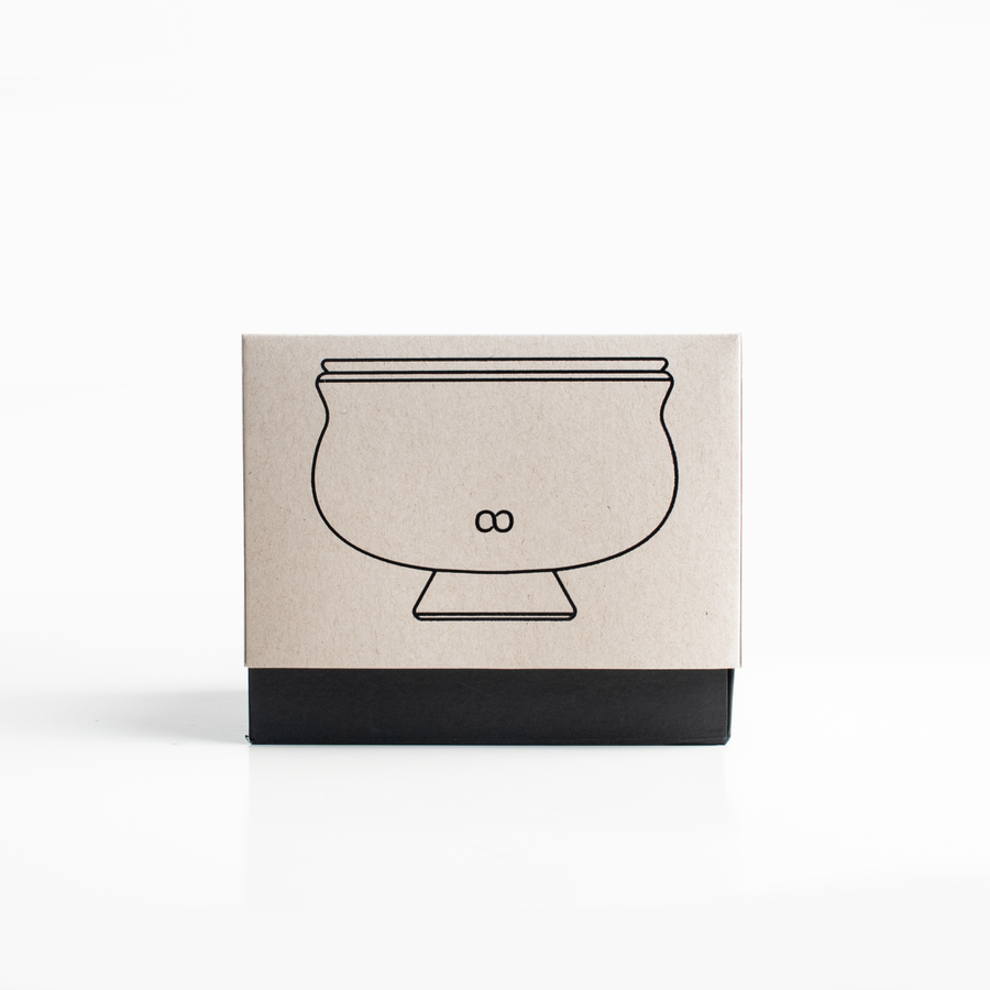Magnolium Pottery Candle with Incense Holder Lid